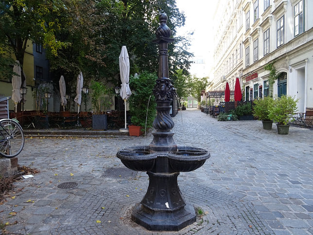 Zierbrunnen Spittelberggasse