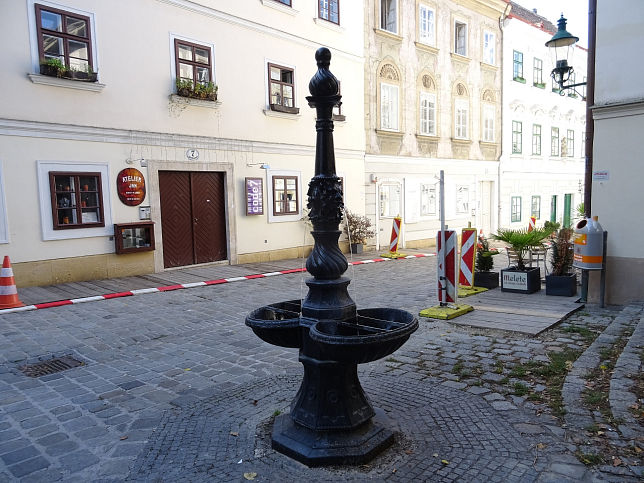 Zierbrunnen Spittelberggasse