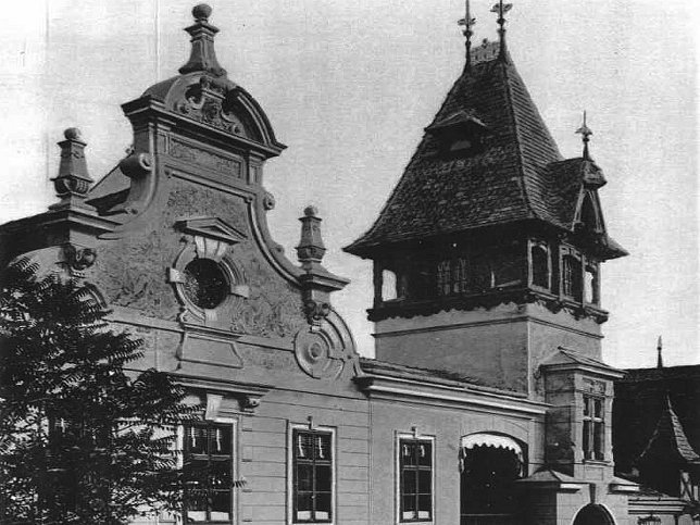 Villa Hauschka, ab 1898 Pensionistenheim der Confraternitt