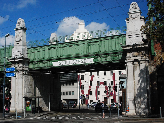 Brcke ber die Schulgasse