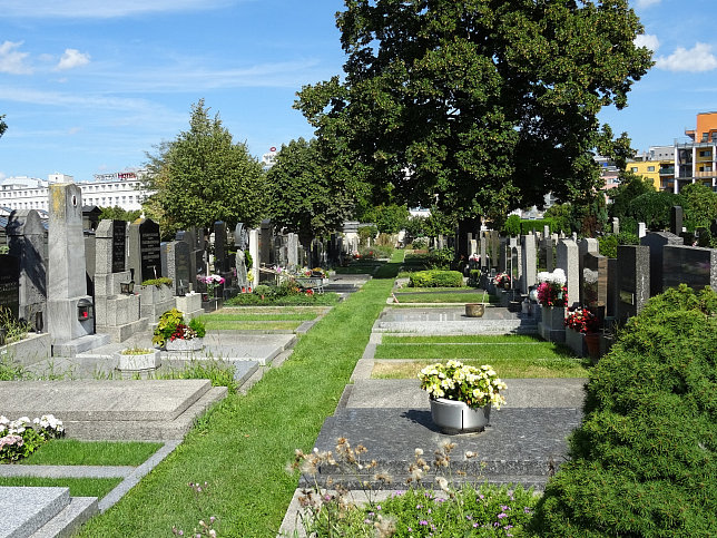 Evangelischer Friedhof Matzleinsdorf in Wien-Favoriten.