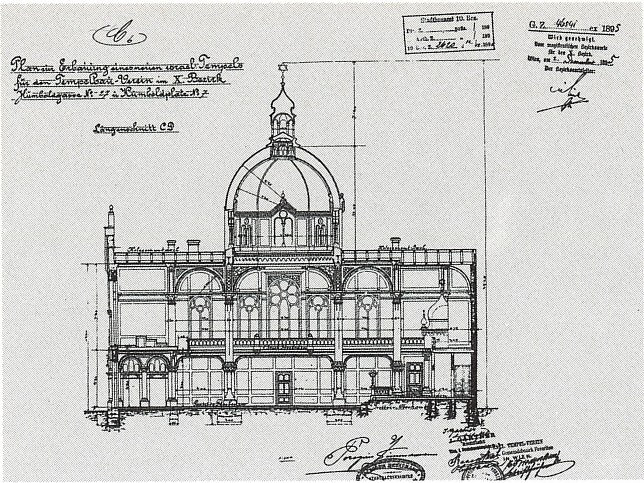 Humboldttempel Bauplan