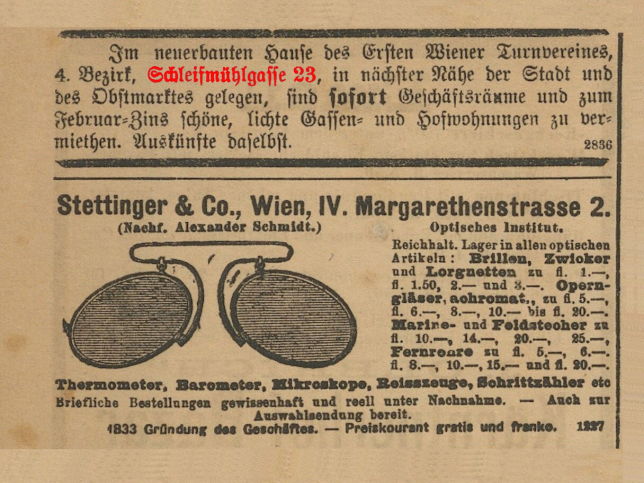 Schleifm�hlgasse 23
