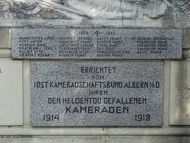 Kriegerdenkmal Albern