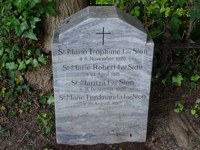 Ruhesttte der Klosterfrauen von Notre Dame de Sion