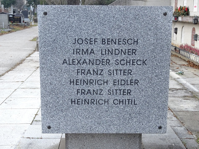 Denkmal fr die Opfer des 12. Februar 1934 am Meidlinger Friedhof