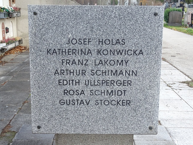 Denkmal fr die Opfer des 12. Februar 1934 am Meidlinger Friedhof