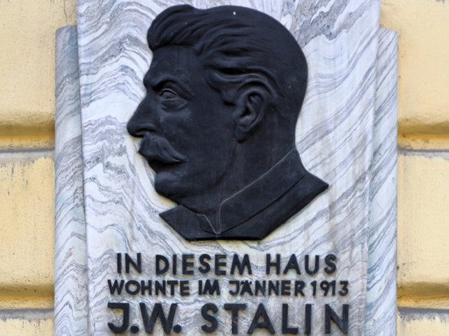 Gedenktafel fr Josef Stalin