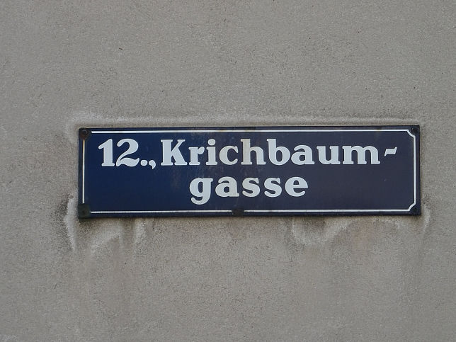 Mosaik Ecke Krichbaumgasse 19 und Ignazgasse 24