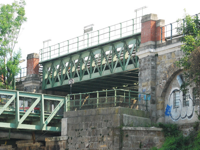 Brcken ber die Deutschordensstrae (Zufferbrcke)