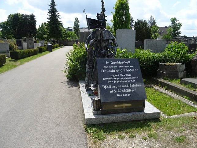 Don Bosco am Hietzinger Friedhof