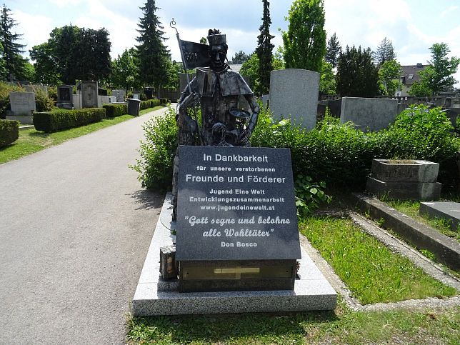 Don Bosco am Hietzinger Friedhof