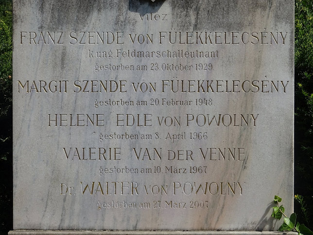 Franz Szende von Flekkelecsny