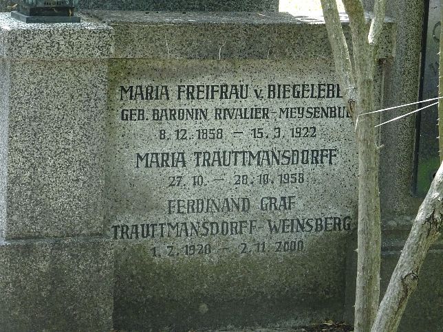 Maria Freifrau von Biegeleben