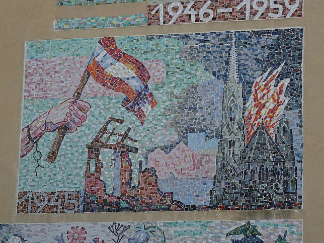 Sgraffito am Lois Weinberger-Hof