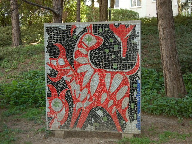 Karl-Honay-Hof, Mosaik