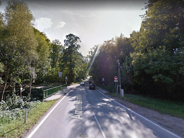 Brcke ber den Alsbach bei der Villa Roth