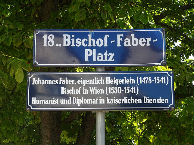 Stra�entafel Bischof-Faber-Platz