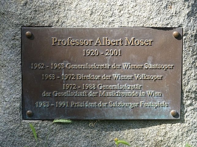 Albert Moser-Gedenkstein