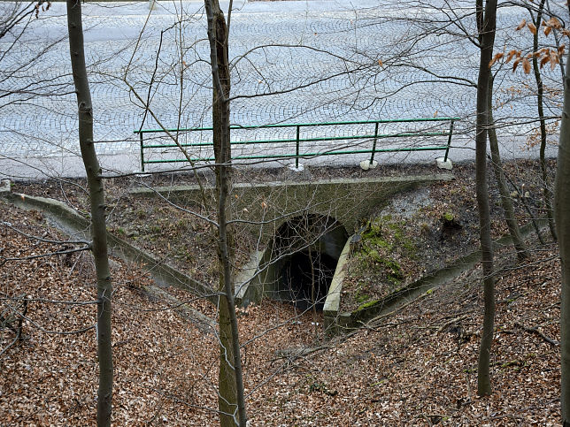 Durchlass unter der Hhenstrae bei Schwabenwiese
