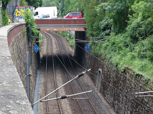 Hohe-Warte-Brcke ber die Vorortelinie