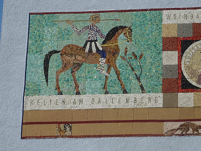 Wandmosaik 'Nussdorfer Geschichte', Amalgergasse 20