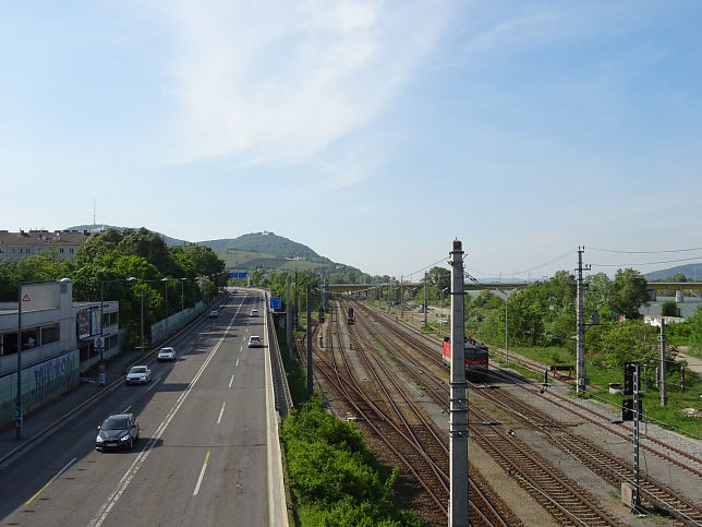 Fugngersteg zur Auffahrtsrampe 2018