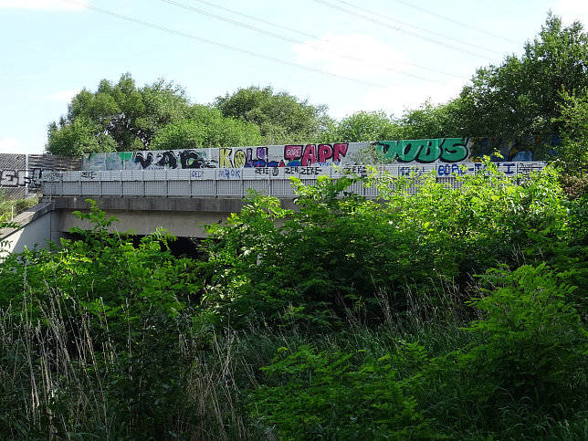 Grnbrcke berfuhrstrae (EN 12) ber A22