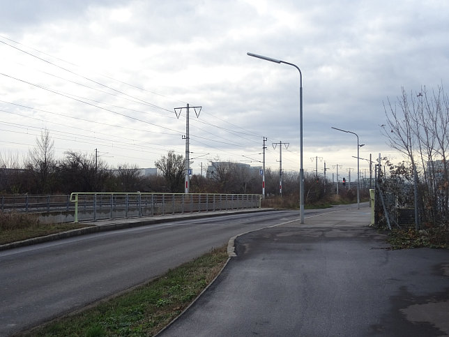 Unterfahrung Richard Neutragasse, Brcke Thayagasse