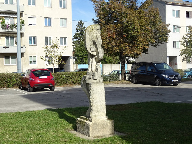 Abstrakte Plastik, Anton-Sattler-Gasse 82