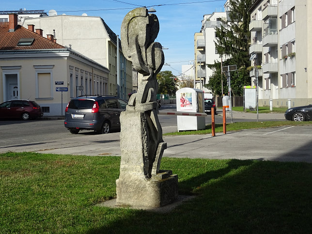 Abstrakte Plastik, Anton-Sattler-Gasse 82