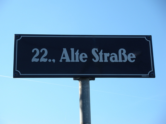 Tafel Alte Strae