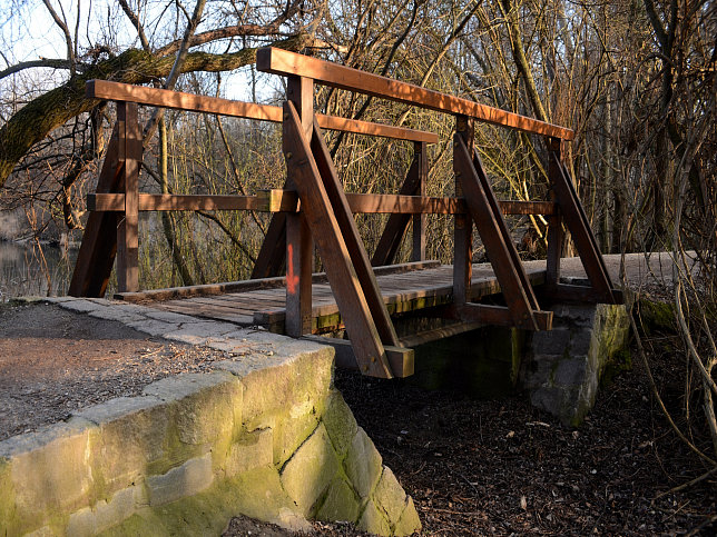 Stege bei Esslinger Furt, mittlerer Steg