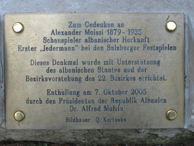 Moissi Alexander Denkmal