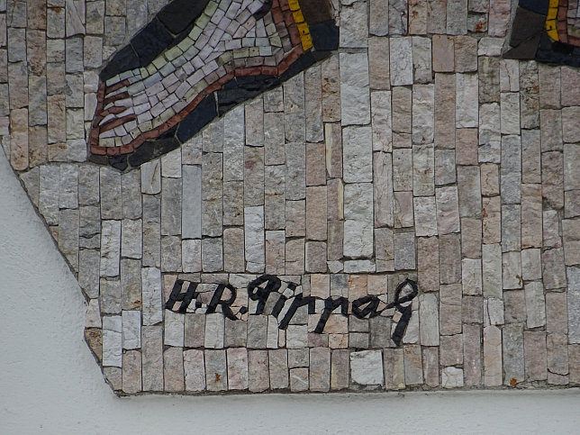 Wandmosaik, 4 Jahreszeiten, Steigenteschgasse 94