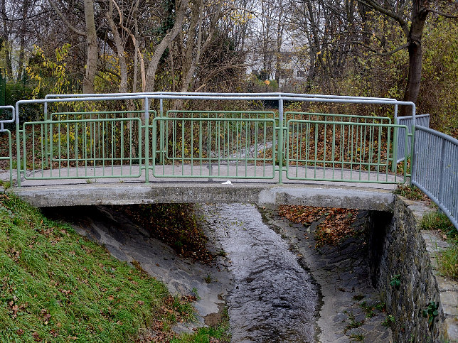 Steg ber die Drre Liesing in Rodaun
