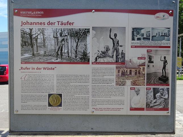 Deutsch-Wagram, Skulptur Johannes der T�ufer