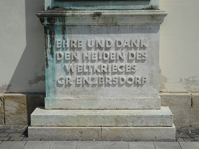 Gro-Enzersdorf, Kriegerdenkmal 1. WK.