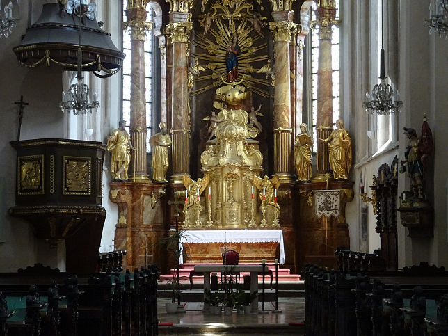 Gro-Enzersdorf, Pfarrkirche Maria Schutz