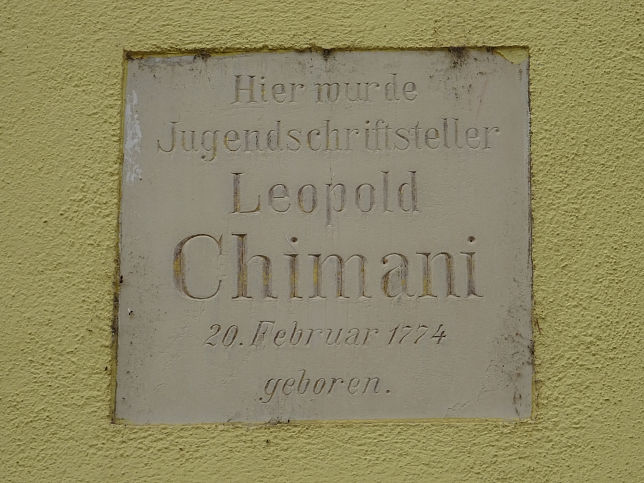 Geburtshaus von Chimani Leopold