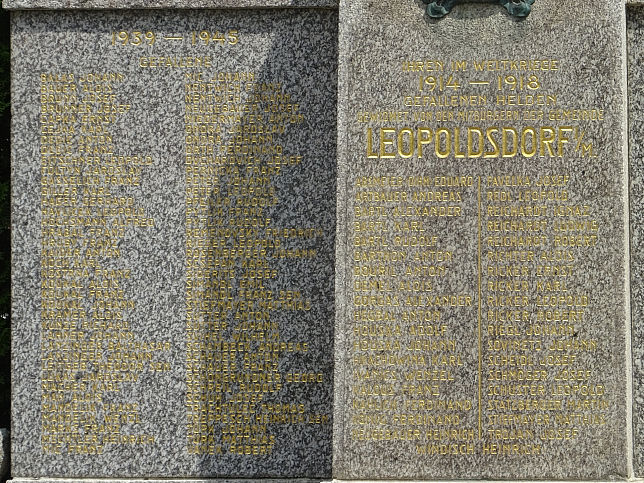 Leopoldsdorf im Marchfeld, Kriegerdenkmal