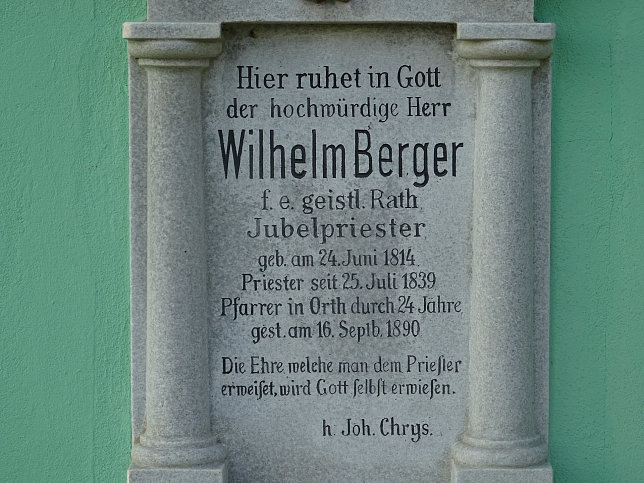 Orth an der Donau, Friedhofskapelle