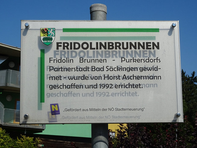 Purkersdorf, Fridolinbrunnen