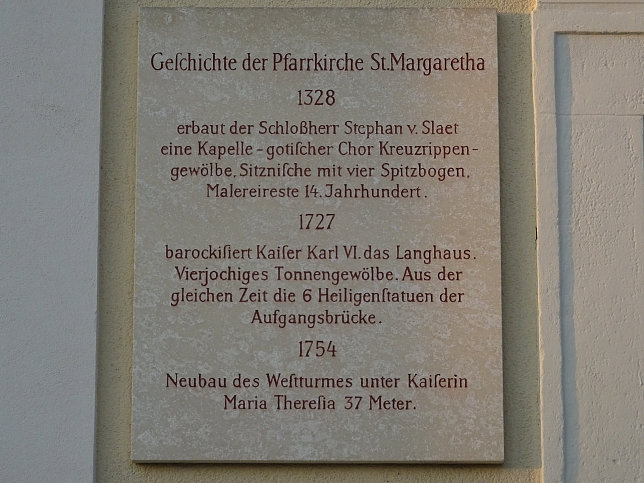 Wolkersdorf im Weinviertel, Pfarrkirche Hl. Margareta